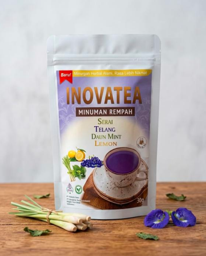 INOVATEA (Serai, Telang, Daun Mint, Lemon)